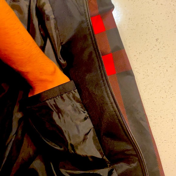 Black Jacket with Red Pattern - Picture 6 of 6